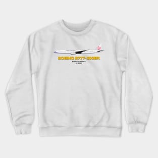 Boeing B777-300ER - China Airlines Crewneck Sweatshirt